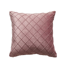 Load image into Gallery viewer, Velvet Diamond Geometric Throw Pillow Cover