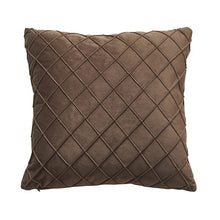Load image into Gallery viewer, Velvet Diamond Geometric Throw Pillow Cover