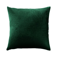 Load image into Gallery viewer, Emerald Velvet Throw Pillow Cover