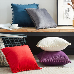 Velvet Throw Pillows Covers