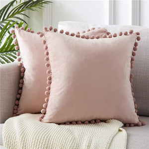 Velvet Throw Pillows Covers