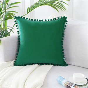 Velvet Throw Pillows Covers