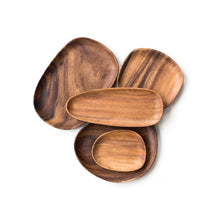 Load image into Gallery viewer, Acacia Wood Serving Trays
