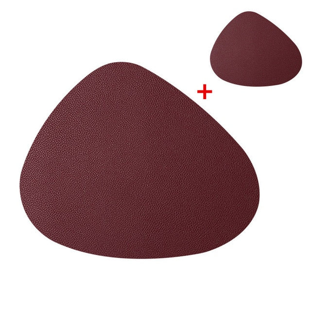 Leather Non-Slip Table Placemat