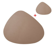 Load image into Gallery viewer, Leather Non-Slip Table Placemat
